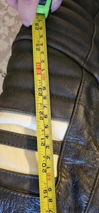 Chaqueta Piel Moto Búfalo Vintage 5XL