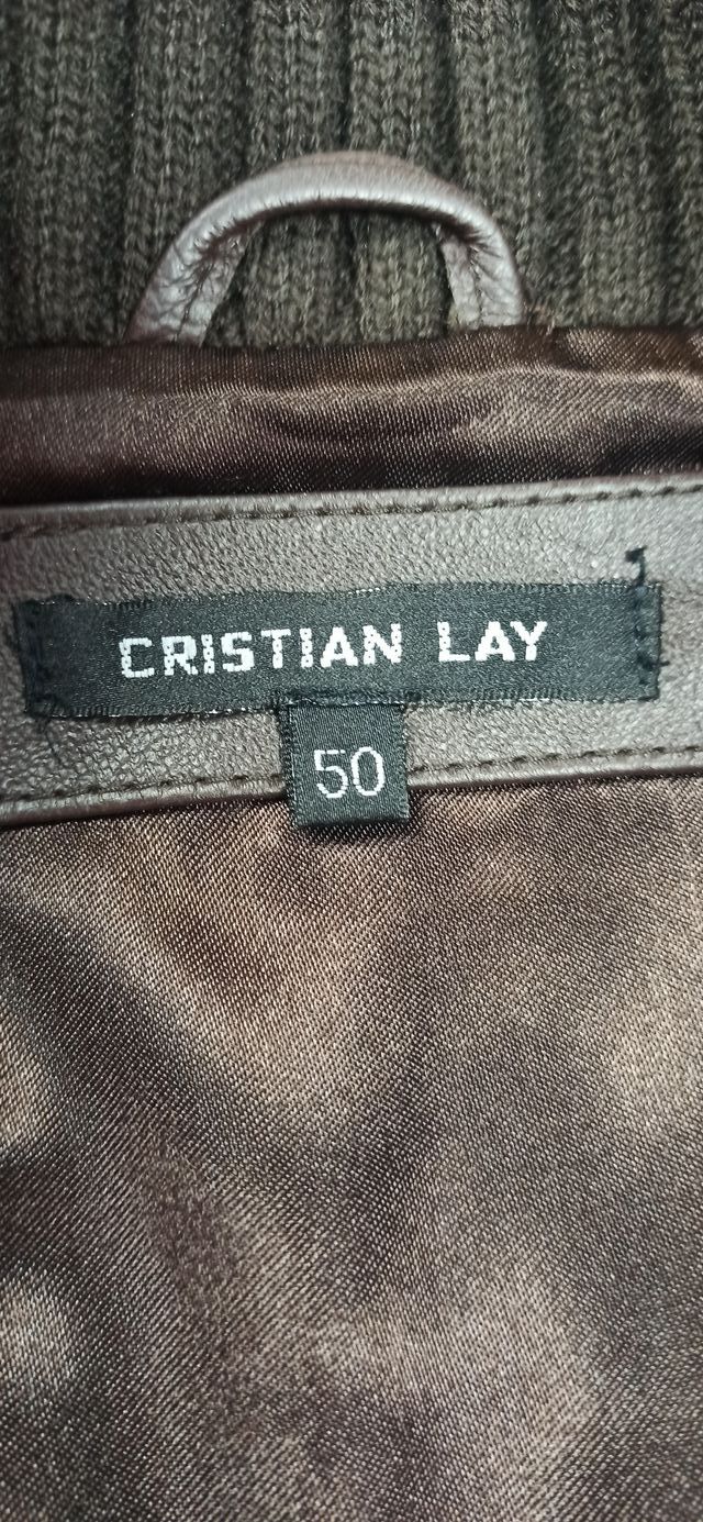 Chaqueta Christian Lay Marrón Vintage Hombre