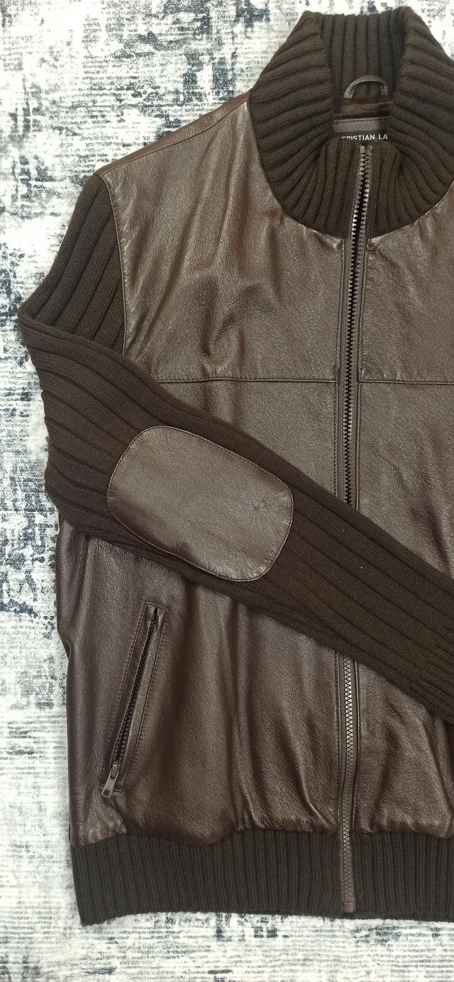 Chaqueta Christian Lay Marrón Vintage Hombre