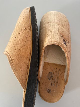 Pantofole Montado Unisex Beige Tg 40