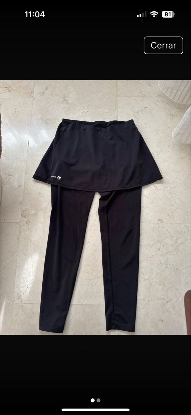 Falda Padel Pantalón Largo Talla S