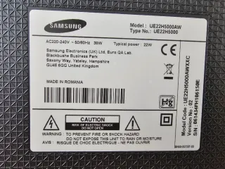 TV Samsung 22 UE22H5000AW