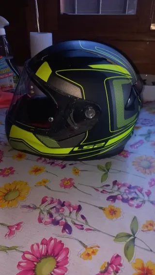 Casco LS2 Motocross Negro/Amarillo