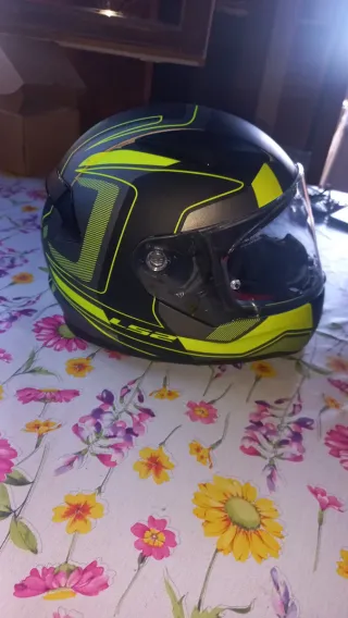 Casco LS2 Motocross Negro/Amarillo