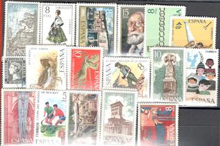 Lote Sellos España Años Económicos AÑOS COMPLETOS