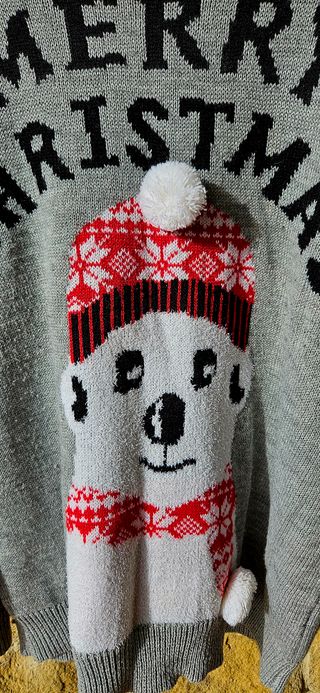 Jersey Navidad Oso Polar Talla Única