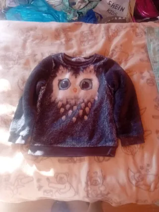 Maglioncino bimba gufo