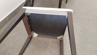 Sillas de comedor madera y tela