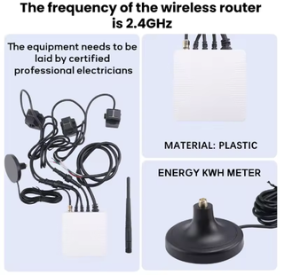 Medidor Energía Wifi KWH 80A/120A