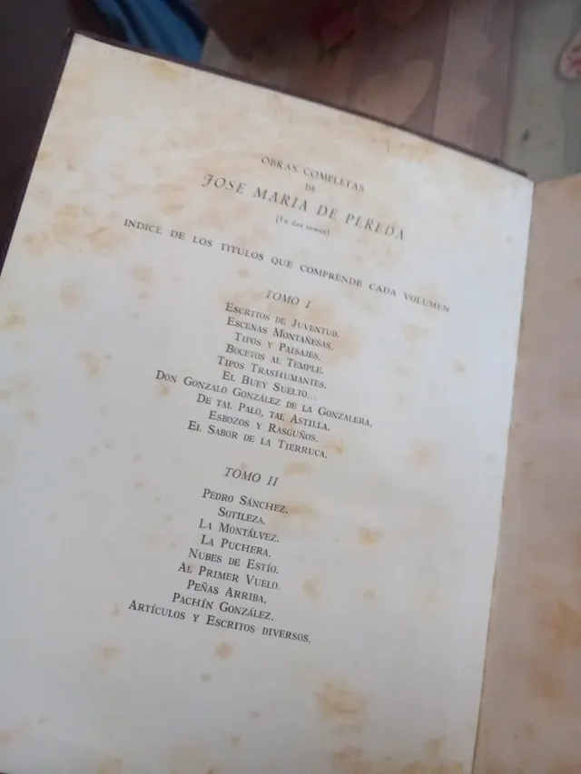 Obras completas José Maria Pereda