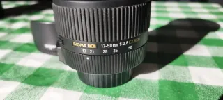 Objetivo Sigma 17-50mm 2.8 EX HSM Nikon