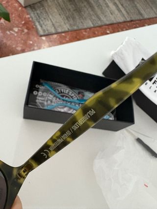 Gafas de sol Indian Face Carey Verde Nuevas