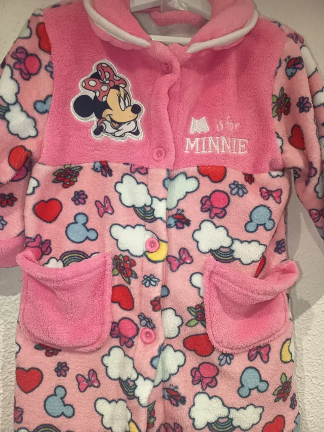 Bata casa niña Minnie T. 24 meses (92 cm)