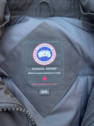 Parka Técnica Canada Goose Negra Talla XL