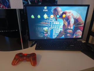 Console Playstation 3 + 4 giochi