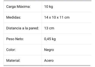 Soportes de pared para altavoces Rebol