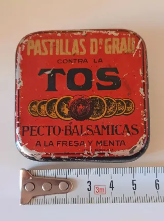 Caja de latón Pastillas Dr. Grau