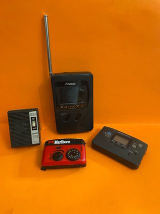 Radio Vintage Casio e Marlboro