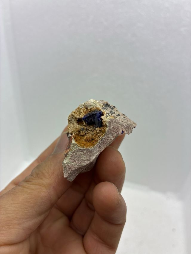 Minerale Naturale di Azurite da Kerrouchen