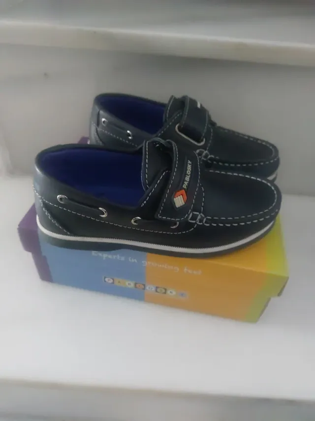 Náuticos Pablosky Azul Marino Talla 30.SOLO UN USO