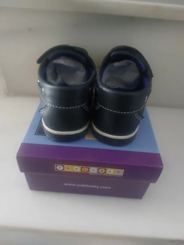 Náuticos Pablosky Azul Marino Talla 30.SOLO UN USO