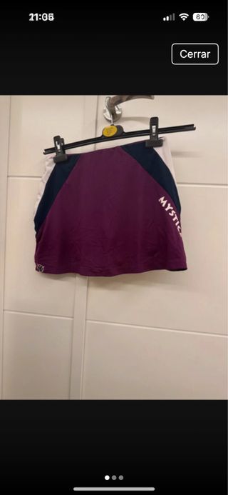 Falda Padel Mystica Talla S Morada