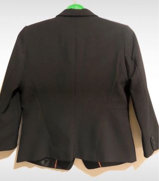 Chaqueta Negra Bershka Talla M