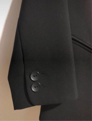 Chaqueta Negra Bershka Talla M