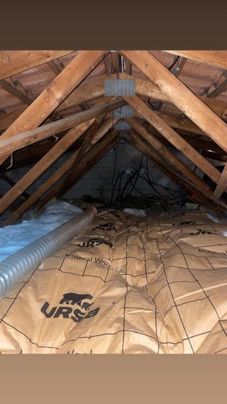 Aislamiento lana mineral insuflado