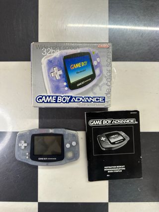 Game Boy Advance Trasparente + Scatola