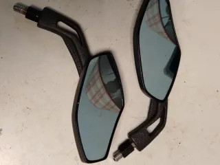 Espejos Retrovisores Moto Negros
