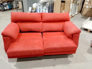 Sofá Cama Rojo Tela