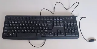 Teclado Logitech K120 Negro QWERTY