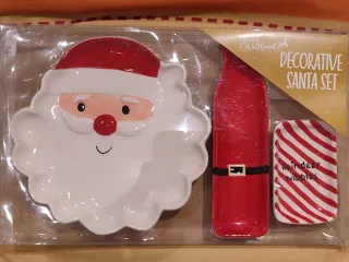 Piatto in ceramica per Natale