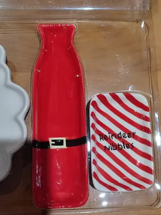 Piatto in ceramica per Natale