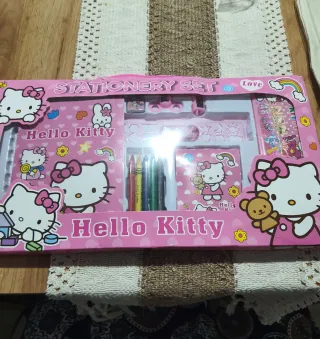 Set Dibujo Hello Kitty 14 Piezas