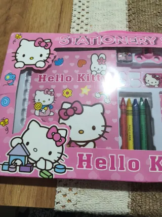 Set Dibujo Hello Kitty 14 Piezas