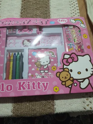 Set Dibujo Hello Kitty 14 Piezas