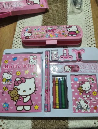 Set Dibujo Hello Kitty 14 Piezas