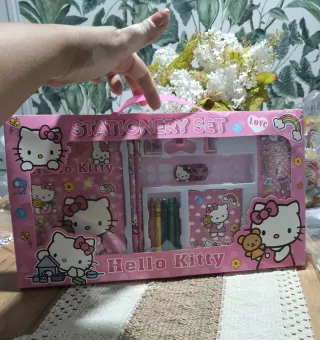 Set Dibujo Hello Kitty 14 Piezas