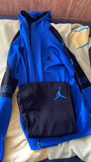 Chándal Jordan Azul y Negro