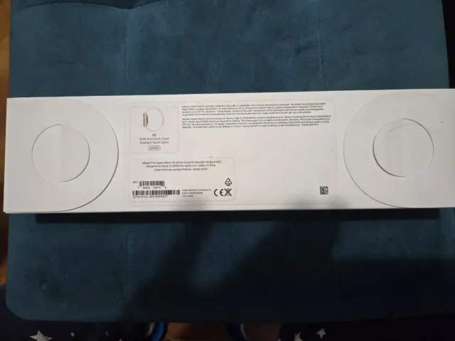 Apple Watch Negro/Dorado Caja Completa