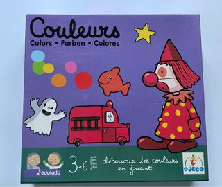 Juego Colores Djeco 3-6 años