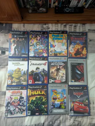Juegos de PS2 (Precio y fotos en mi perfil)