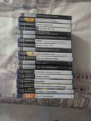 Juegos de PS2 (Precio y fotos en mi perfil)
