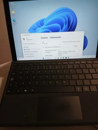 Microsoft Surface Pro Plata 256GB 8GB RAM