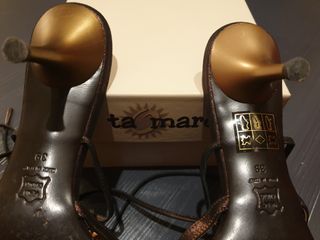 Sandali gioiello Tamaris donna cuoio n.39