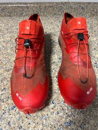 Zapatillas Salomon SLAB Pulsar Rojo