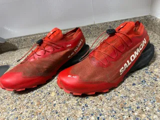 Zapatillas Salomon SLAB Pulsar Rojo