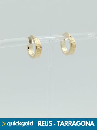 035-04-00847 AROS DE ORO 18K GRECA